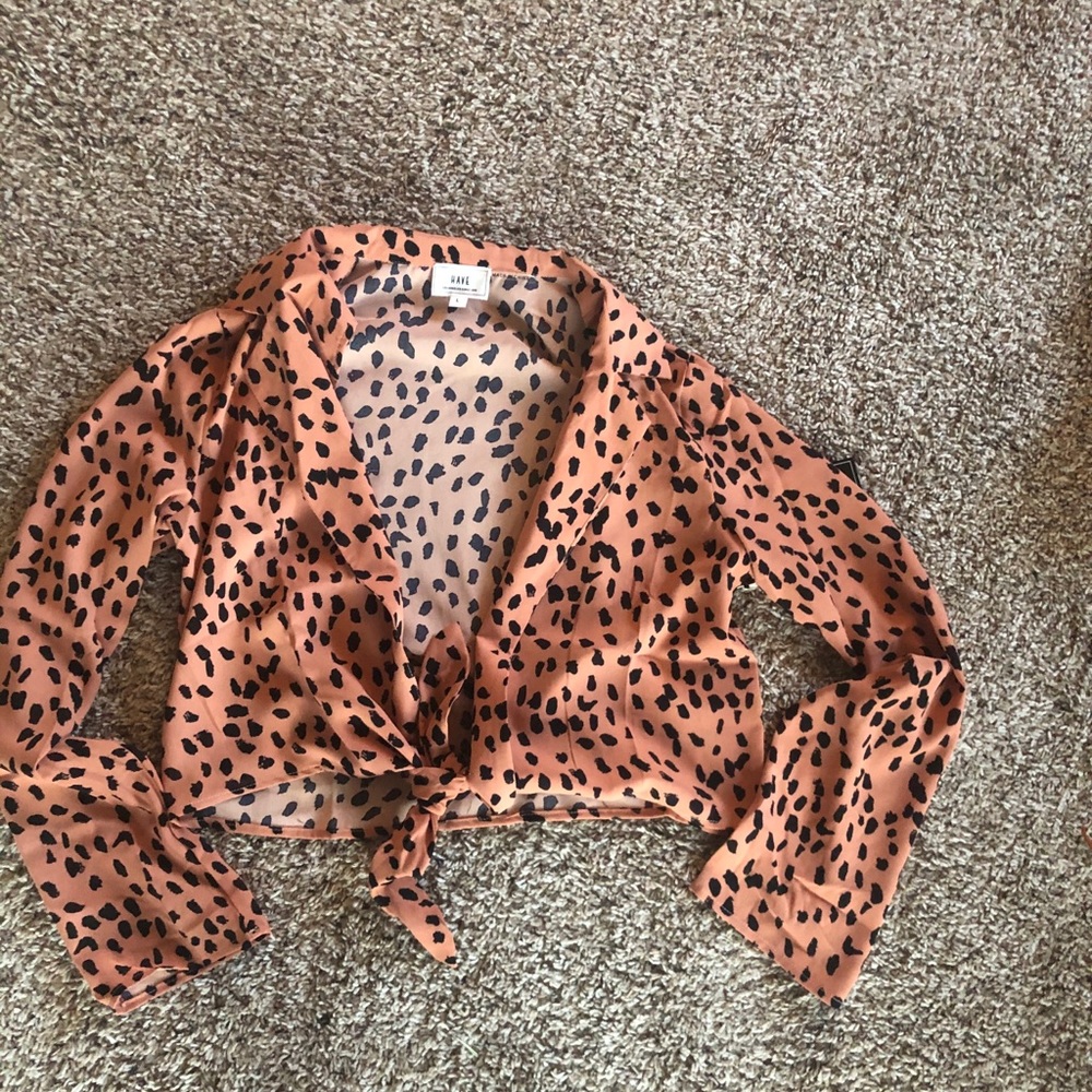 Crop top blouse